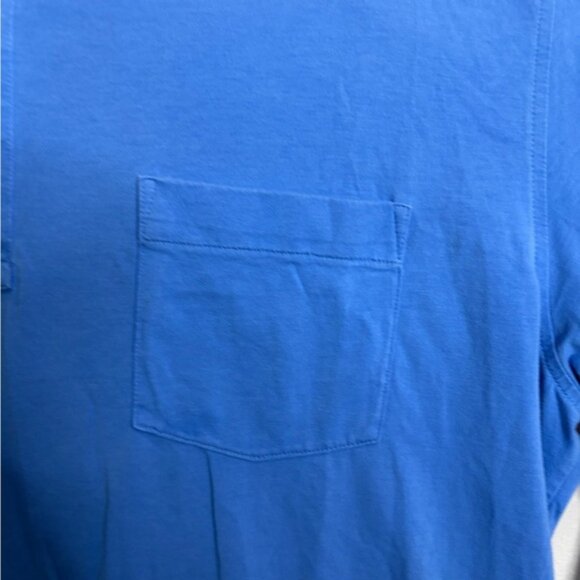 Lilly Pulitzer Men’s Polo Shirt Size XL Blue Golf Short Sleeve Pima Cotton UPF - Picture 2 of 3